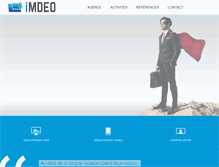Tablet Screenshot of imdeo.com
